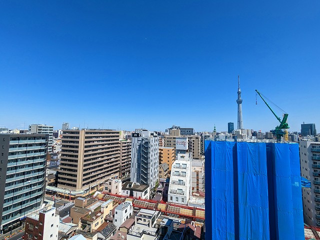 プライムアーバン浅草テラスの設備|14Ｆの眺望