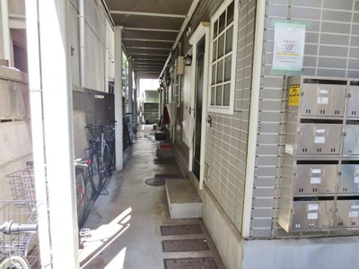 【ロビー】 | カルチャーコーポⅡ　12558 | お部屋は2階になります(^^)/