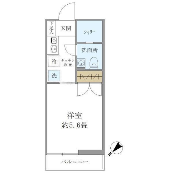 【間取り】 | Nフローラ明大前