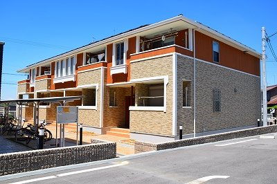 オレンジヒルズ論田Ｂの外観|きれいな外観です