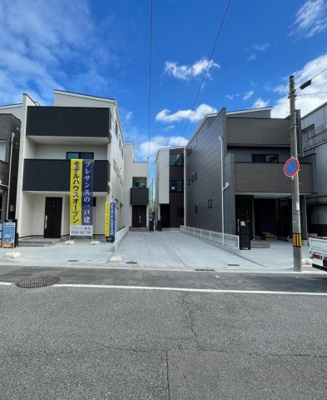 【前面道路含む現地写真】 | 西宮市　宮前町　新築戸建　7号地