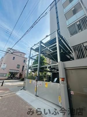 【駐車場】 | エスリード今池アヴェール | 機械式駐車場