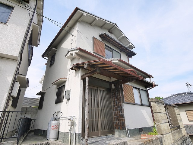 六条西戸建の外観