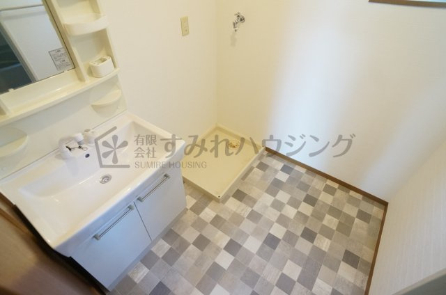 堀古タウンハウスの洗面所