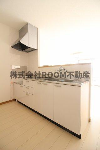 都城市千町の賃貸マンションのキッチン|使いやすいキッチンです