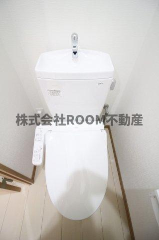 都城市千町の賃貸マンションのトイレ|清潔感のあるトイレです