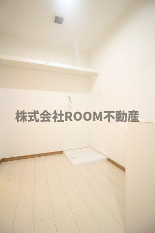 都城市千町の賃貸マンションの洗面所|洗面所です