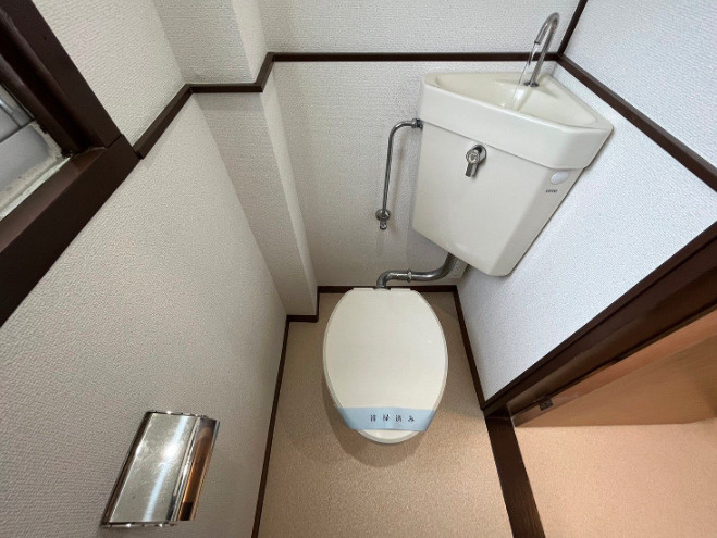 コーポ土居の内【キャッシュバック対象】のトイレ|トイレもきれいです
