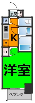 仲介手数料0円！！エステート金山の間取り