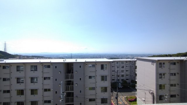 宝塚市中山五月台６丁目の賃貸マンションの展望