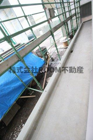 都城市千町の賃貸マンションのバルコニー