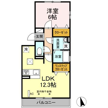 サロン・ド・ＲＩＫＵの間取り