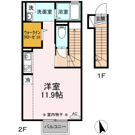 ステイゴールドの間取り