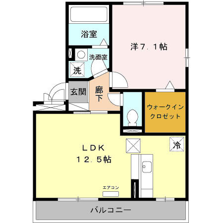 ディアコート オッツの間取り