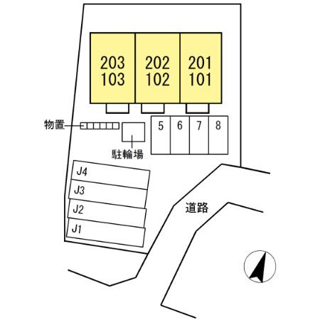 リバーグリーンの区画図