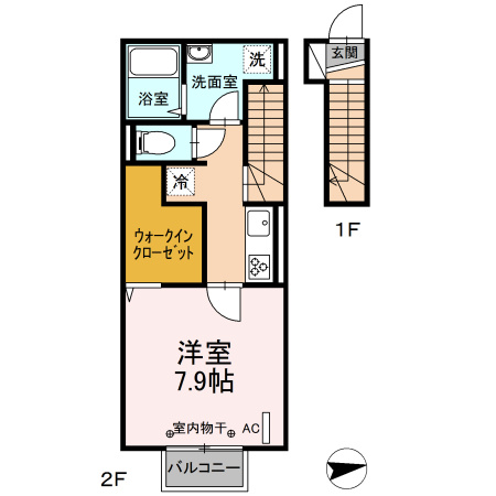 Ｄ’ｓ Ｃｏｃｏの間取り