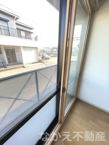 【バルコニー】 | 広々としたバルコニーです