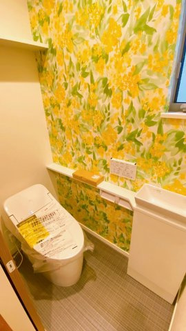 枚方市須山町　未入居一戸建てのトイレ