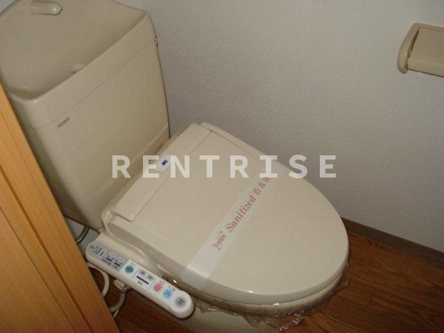 一宮市小信中島字東鵯平のアパートのトイレ|シャワー付トイレ(イメージ)
