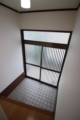 【玄関】 | 富田林市富田林町貸家