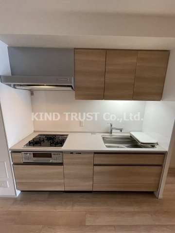 ファインフラッツ南森町のキッチン|キッチンでお料理をお楽しみください