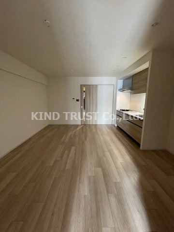 ファインフラッツ南森町の居間・リビング|おしゃれなリビングです