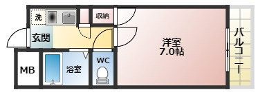 【間取り】 | サウスビュウハイツ