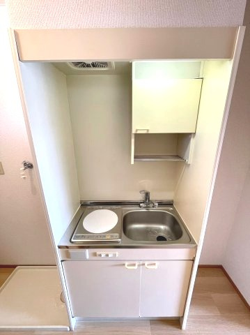 ヒルズｍｙのキッチン|コンパクトなキッチンで掃除もラクラク