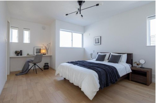 神垣町 2号地 売土地の土地図＋建物プラン例