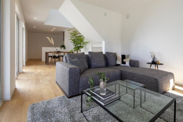 神垣町 2号地 売土地の土地図＋建物プラン例