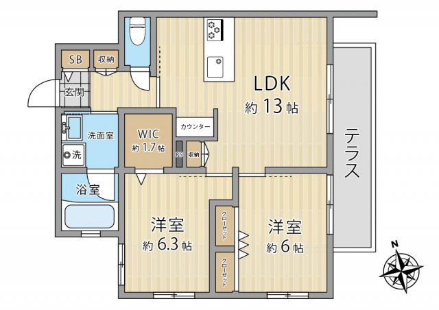 【間取り】 | T residence