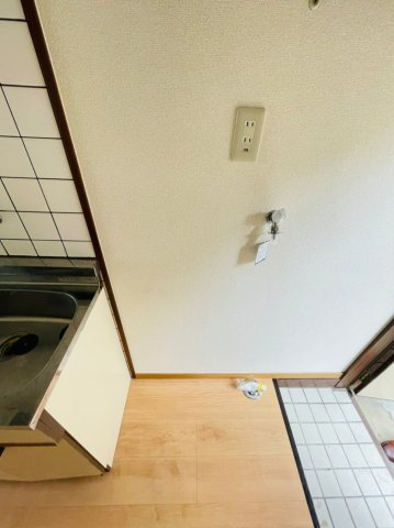 シャトル清水の設備|洗濯機置き場室内へリフォーム済