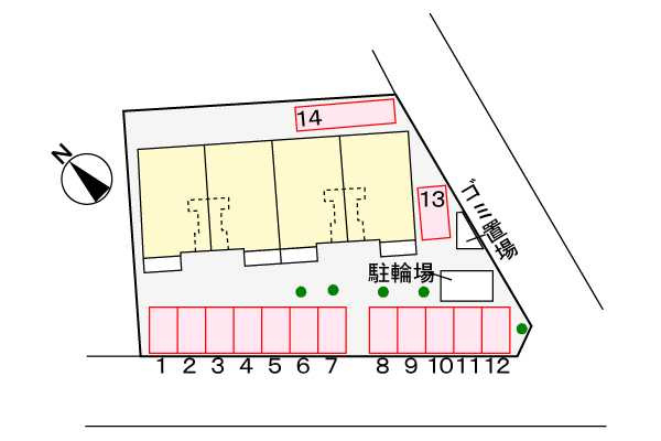 サンレミ　　　刈谷市の賃貸ならクラスホーム刈谷店の駐車場