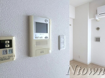 【セキュリティ】 | プレサンス名古屋駅前プラチナム | モニター付きインターホンです