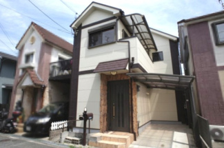 【外観】 | 外壁塗装工事済みのため綺麗な外観