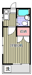 【間取り】 | メゾン平塚Ⅰ