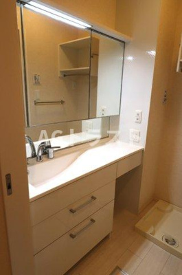 【洗面所】 | ルシエール上尾原市 | 広い洗面スペース