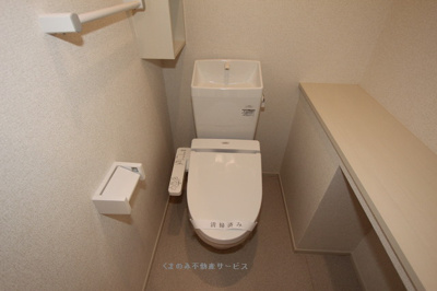 【トイレ】 | マーヴェラス・Ⅱ | ゆったりとした空間のトイレです
マーヴェラス・Ⅱ　203号室　2018年10月22日撮影