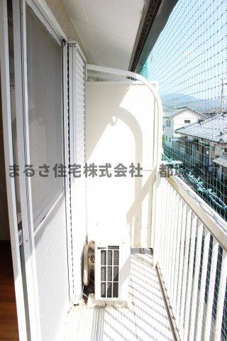 メゾンETOⅠのバルコニー|バルコニーです