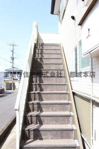 メゾンETOⅠのその他共用部分|共用階段です