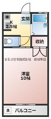 メゾンETOⅠの間取り