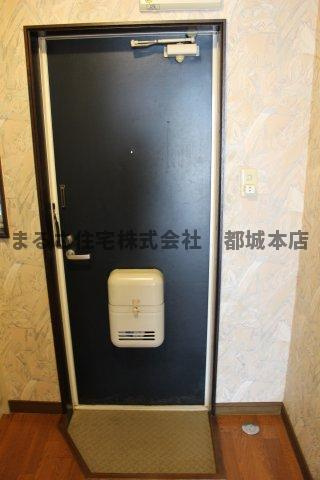 メゾンETOⅠの玄関|玄関です