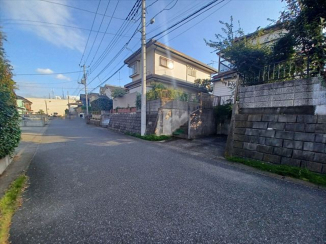 【前面道路含む現地写真】 | 深谷市上柴町東5丁目 800万 土地