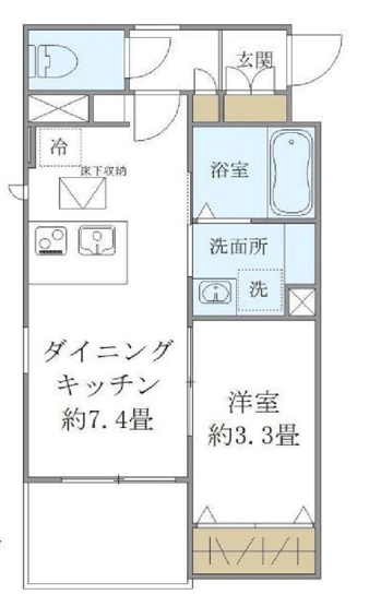 【間取り】 | KOMFORTA新中野