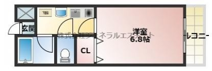 サンバリーアツ高宮の間取り