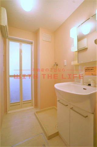 ラトンラヴール【キャッシュバック対象】の洗面所|スペースが確保できる洗面所です