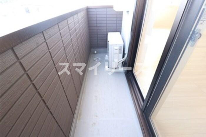 ティアラⅢのバルコニー