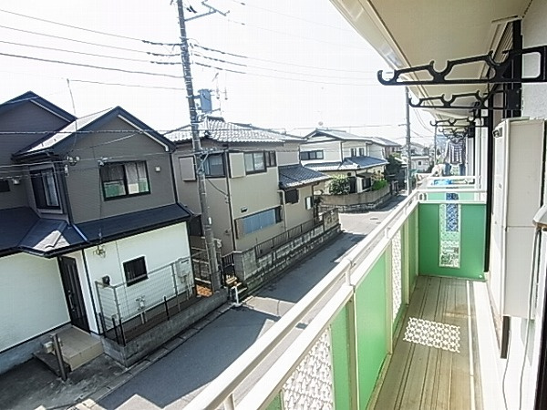パールハイツ海老原28のバルコニー