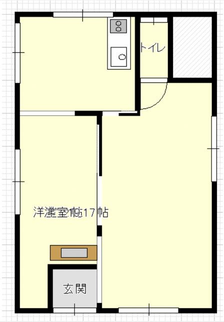 芦田店舗の間取り