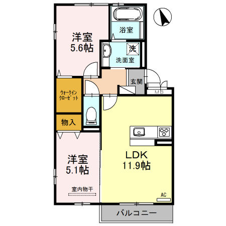 シャルマンの間取り